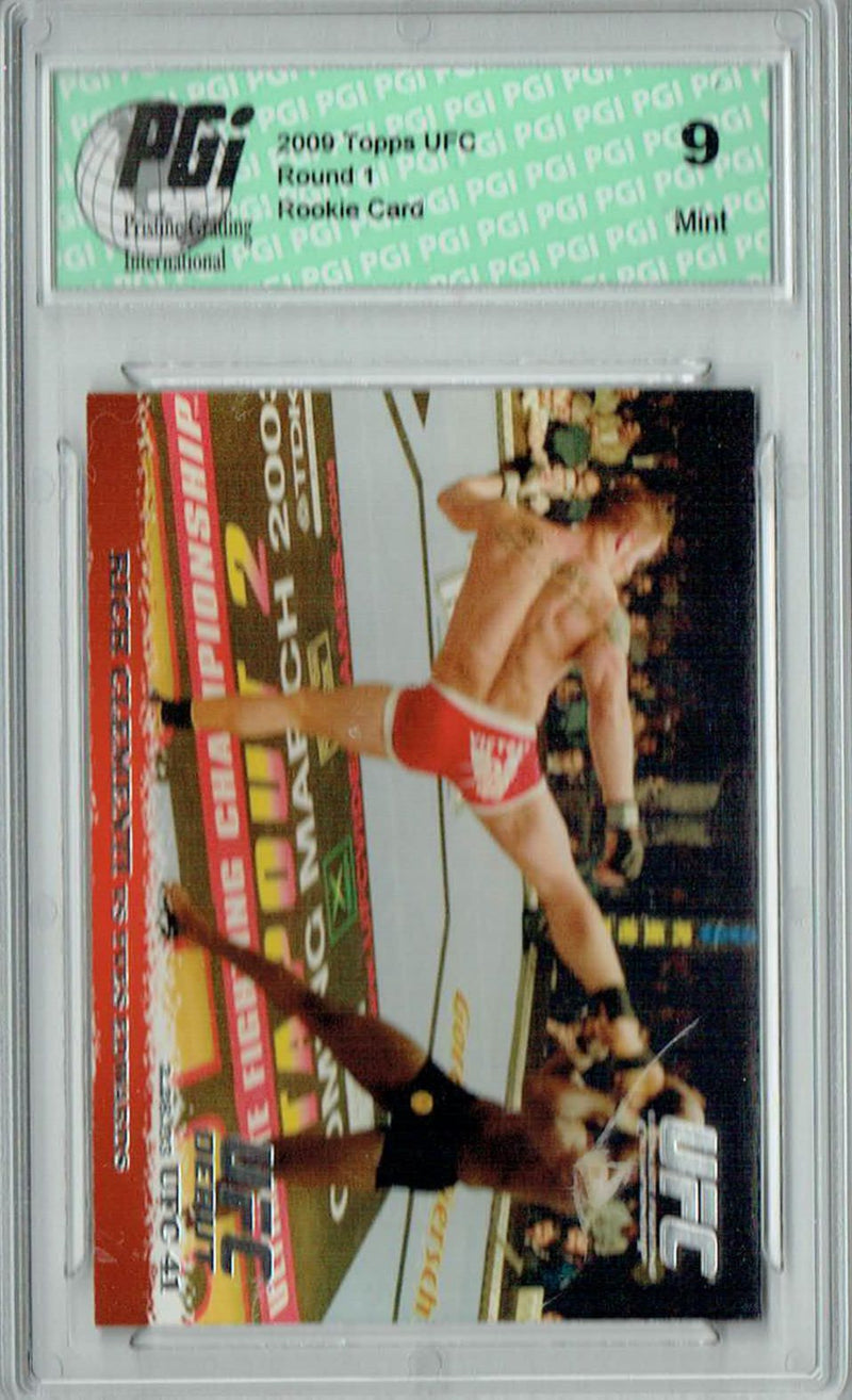 PGI 9 Rich Clementi & Yves Edwards 2009 Topps UFC #13 Round 1 Rookie Card