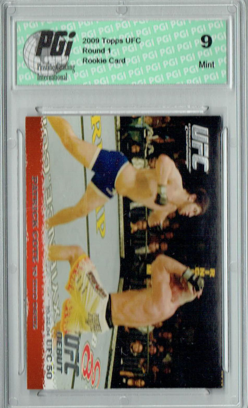 PGI 9 Patrick Cote - Tito Ortiz 2009 Topps UFC #18 Round 1 Rookie Card