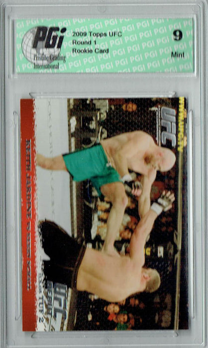 PGI 9 Keith Jardine - Kerry Schall 2009 Topps UFC #30 Round 1 Rookie Card