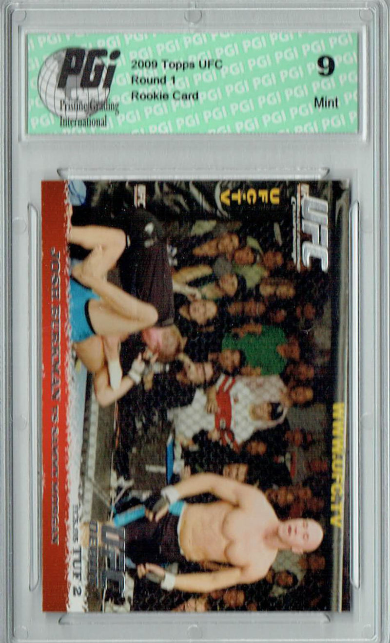 PGI 9 Josh Burkman & Sammy Morgan 2009 Topps UFC #28 Round 1 Rookie Card