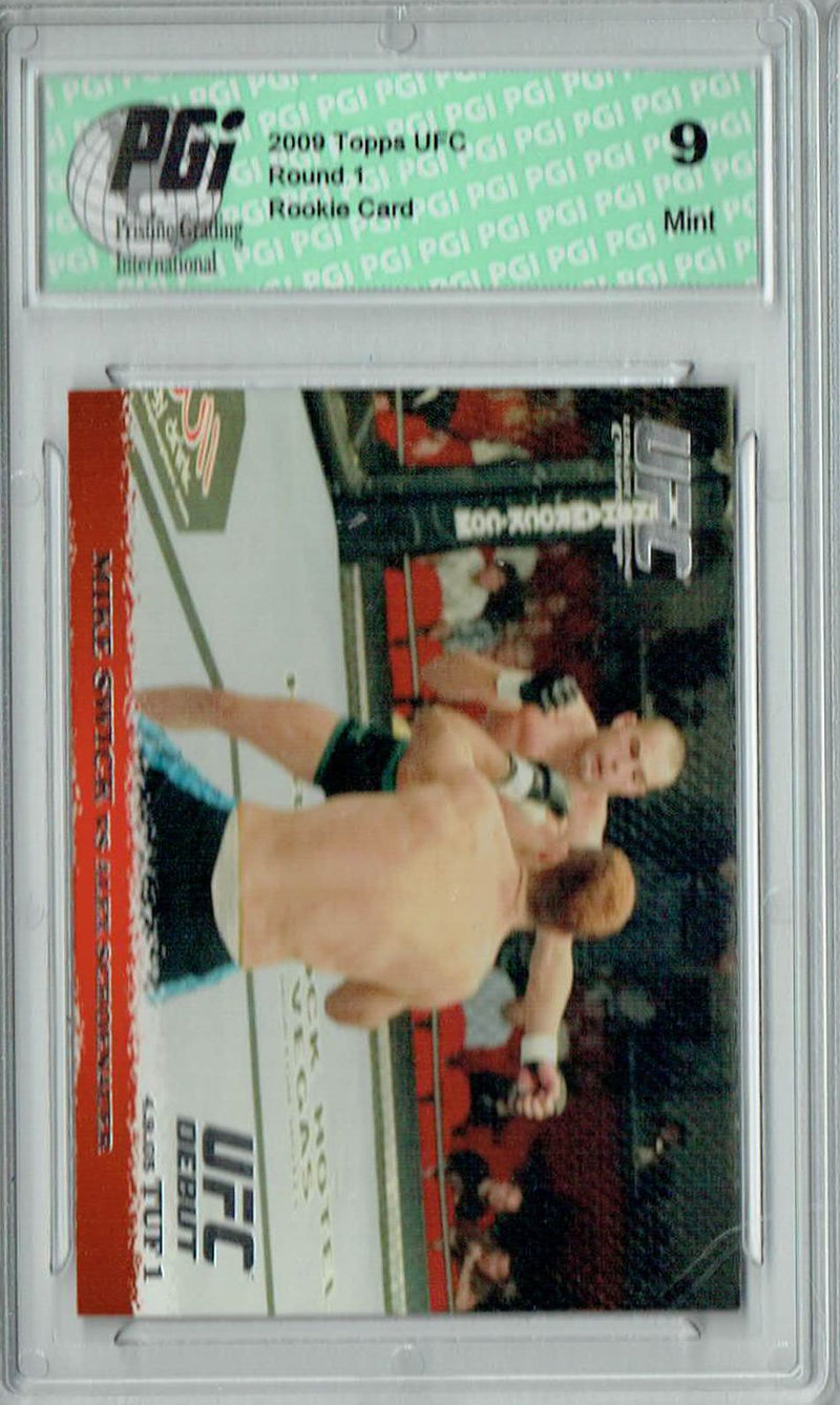 PGI 9 Mike Swick - Alex Schoenauer 2009 Topps UFC #24 Round 1 Rookie Card