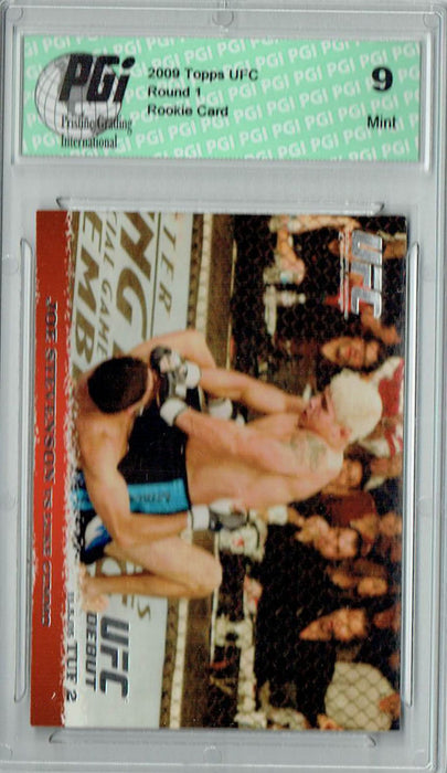 PGI 9 Joe Stevenson - Luke Cummo 2009 Topps UFC #29 Round 1 Rookie Card