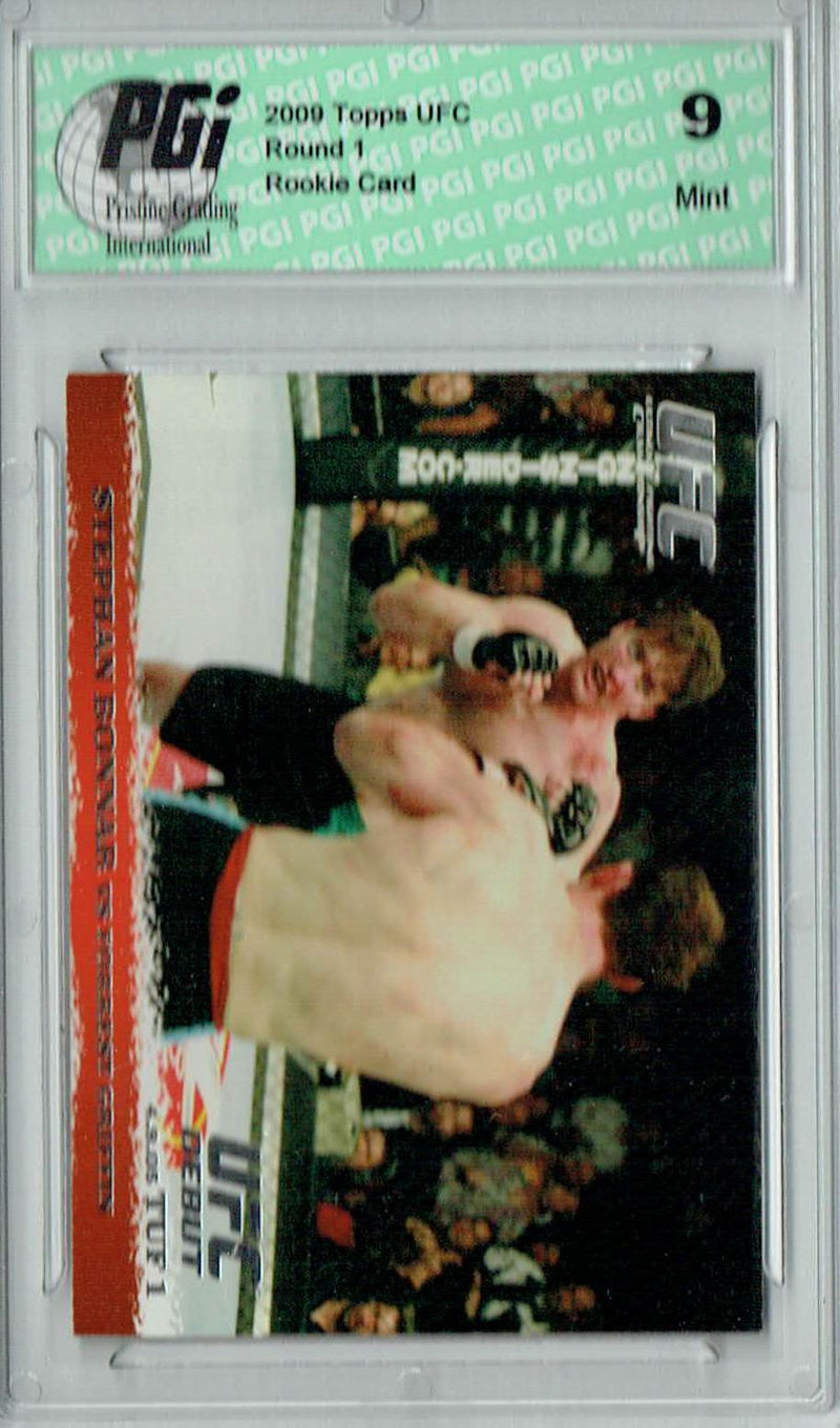 PGI 9 Stephan Bonnar - Forrest Griffin 2009 Topps UFC #25 Round 1 Rookie Card