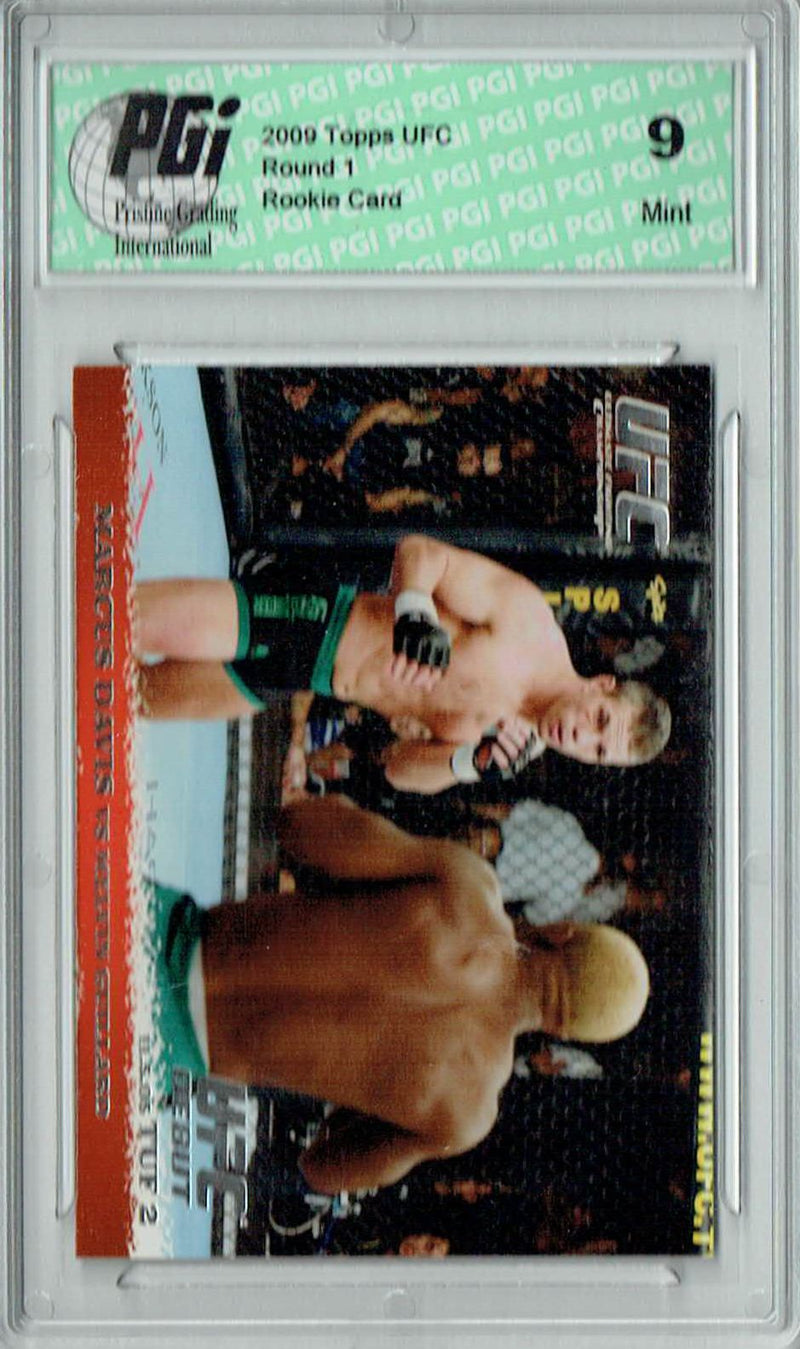 PGI 9 Marcus Davis - Melvin Guillard 2009 Topps UFC #32 Round 1 Rookie Card