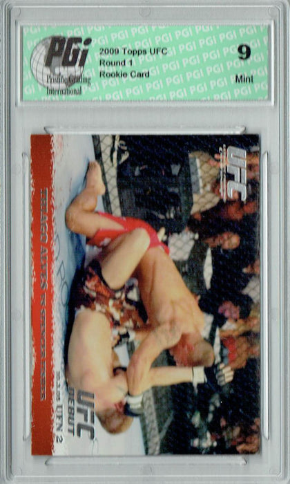 PGI 9 Thiago Alves & Spencer Fisher 2009 Topps UFC #37 Round 1 Rookie Card