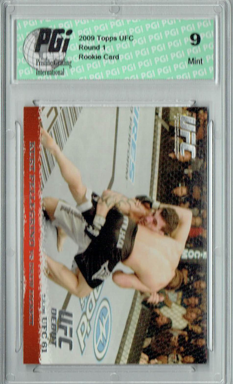 PGI 9 Kurt Pellegrino - Drew Fickett 2009 Topps UFC #48 Round 1 Rookie Card