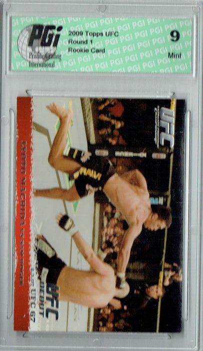 PGI 9 Lyoto Machida - Sam Hoger 2009 Topps UFC #59 Round 1 Rookie Card