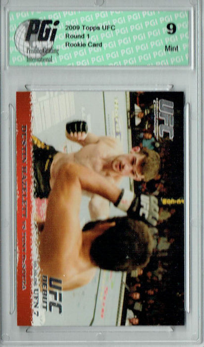 PGI 9 Dustin Hazelett & Tony DeSouza 2009 Topps UFC #55 Round 1 Rookie Card