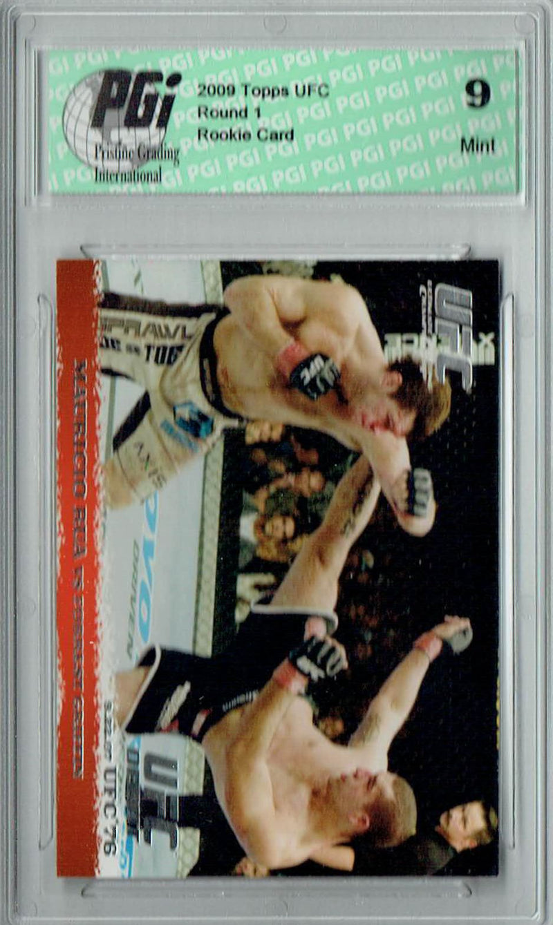 PGI 9 Mauricio Rua - Forrest Griffin 2009 Topps UFC #70 Round 1 Rookie Card