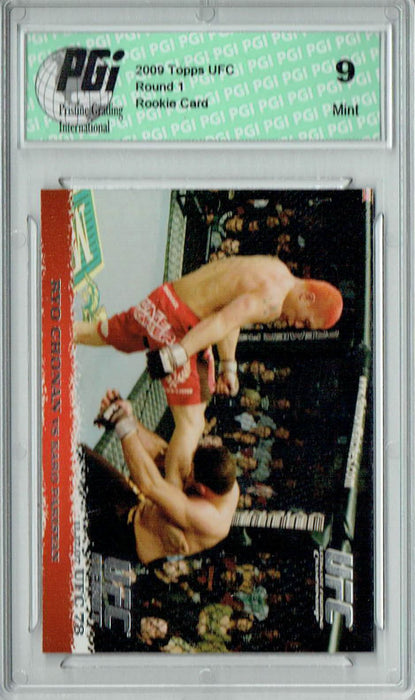 PGI 9 Ryo Chonan & Karo Parisyan 2009 Topps UFC #72 Round 1 Rookie Card