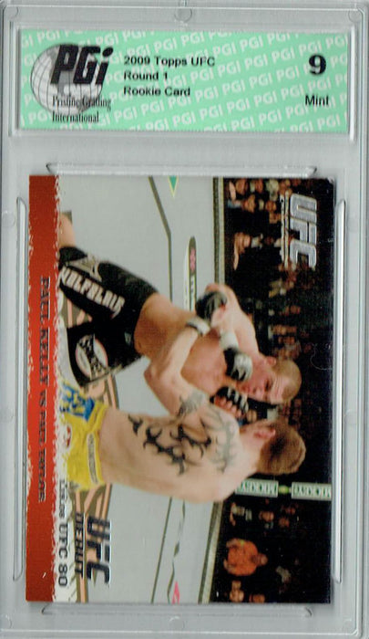 PGI 9 Paul Kelly & Paul Taylor 2009 Topps UFC #79 Round 1 Rookie Card