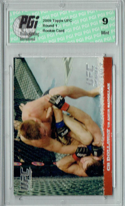 PGI 9 CB Dollaway & Amir Sadollah 2009 Topps UFC #88 Round 1 Rookie Card