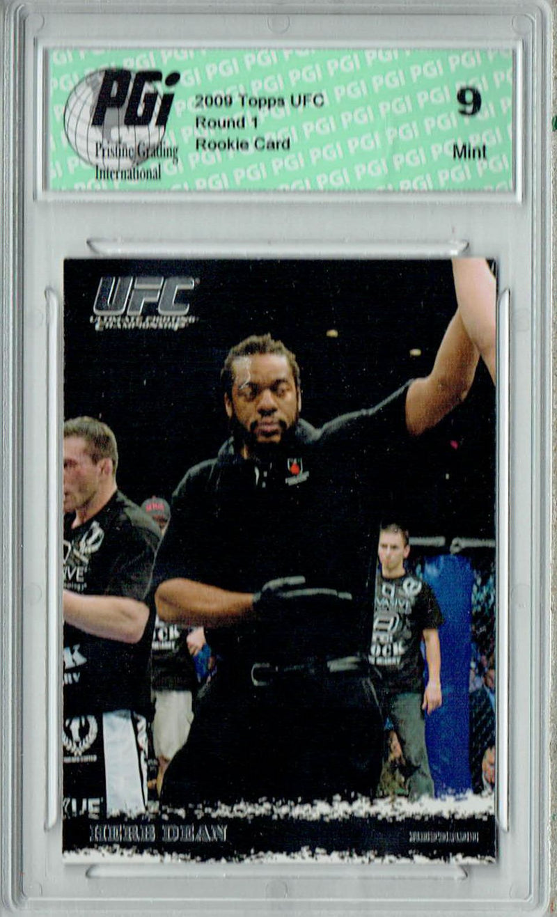 PGI 9 Herb Dean 2009 Topps UFC #91 Round 1 Rookie Card