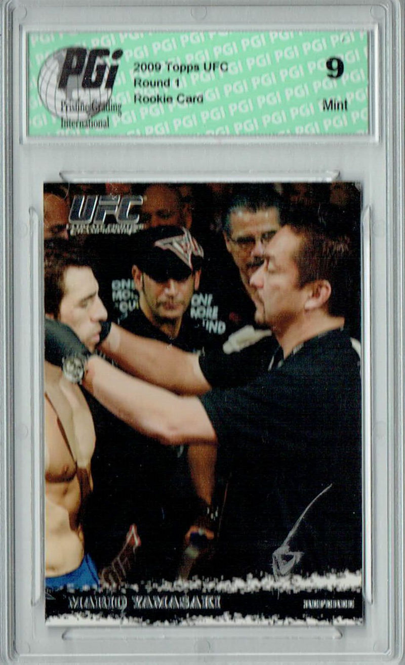 PGI 9 Mario Yamasaki 2009 Topps UFC #93 Round 1 Rookie Card