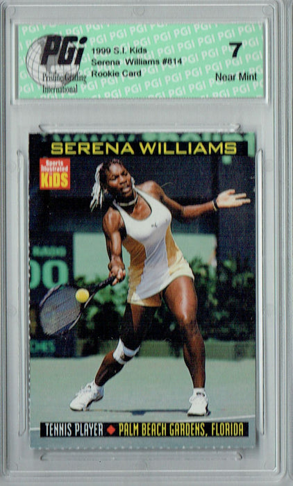 PGI 7 Serena Williams 1999 S.I. Kids #814 Rookie Card