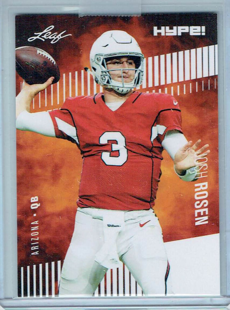 Mint Josh Rosen 2018 Leaf HYPE #6a Only 5000 Made Rare Rookie Card