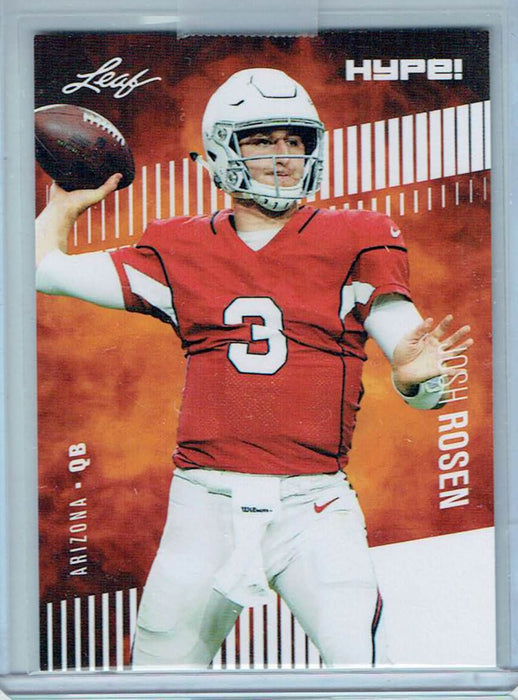 Mint Josh Rosen 2018 Leaf HYPE! #6a Only 5000 Made! Rare Rookie Card