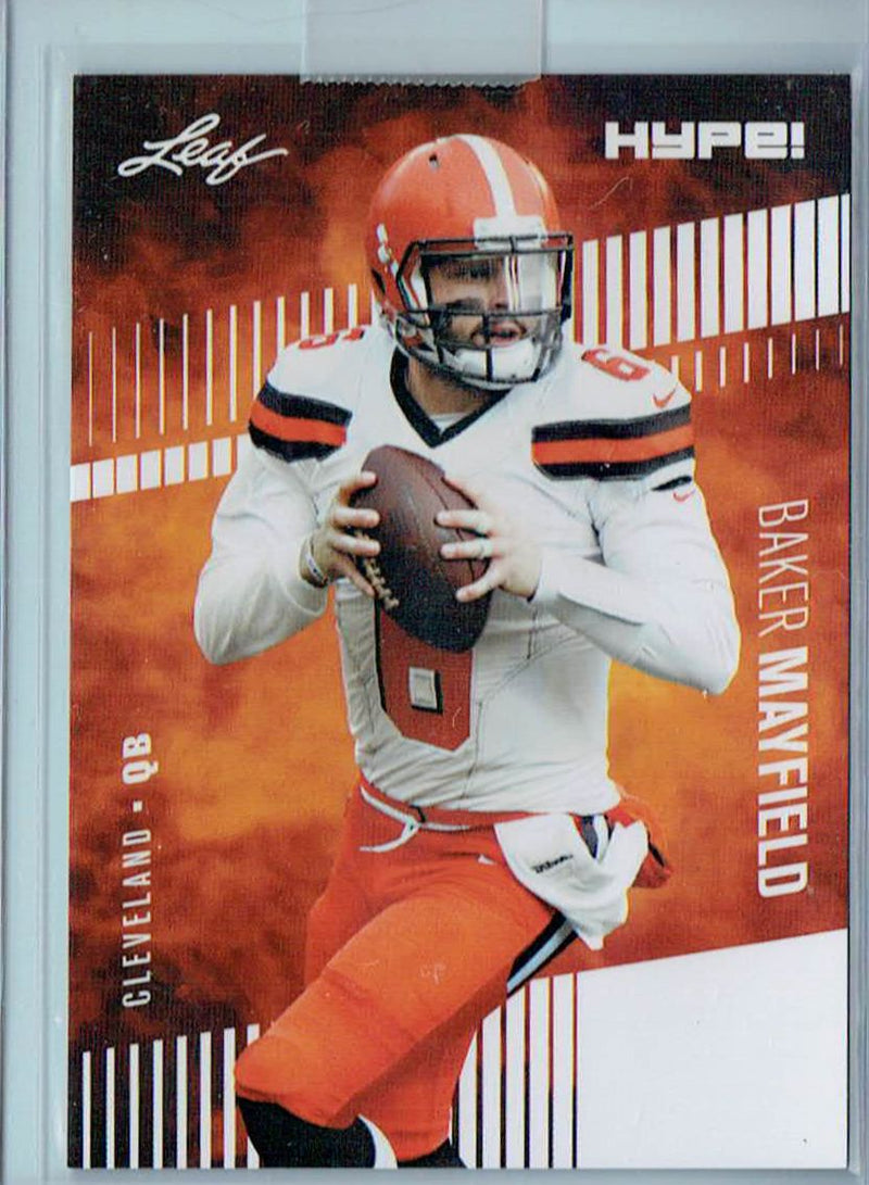 Mint Baker Mayfield 2018 Leaf HYPE #3A Only 5000 Made Rare Rookie Card