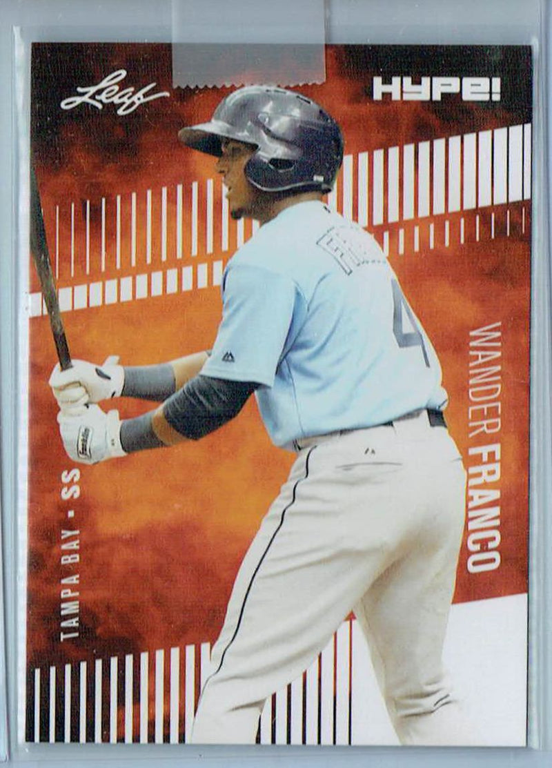 Mint Wander Franco 2018 Leaf HYPE #2 Only 5000 Made Rare Rookie Card