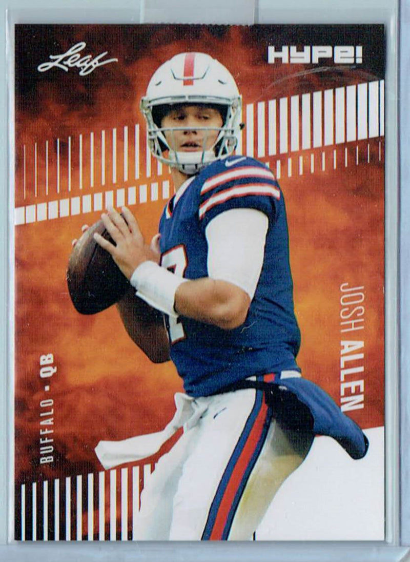 Mint Josh Allen 2018 Leaf HYPE #5a Only 5000 Made Rare Rookie Card