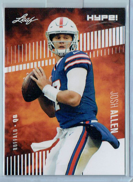 Mint Josh Allen 2018 Leaf HYPE! #5a Only 5000 Made! Rare Rookie Card