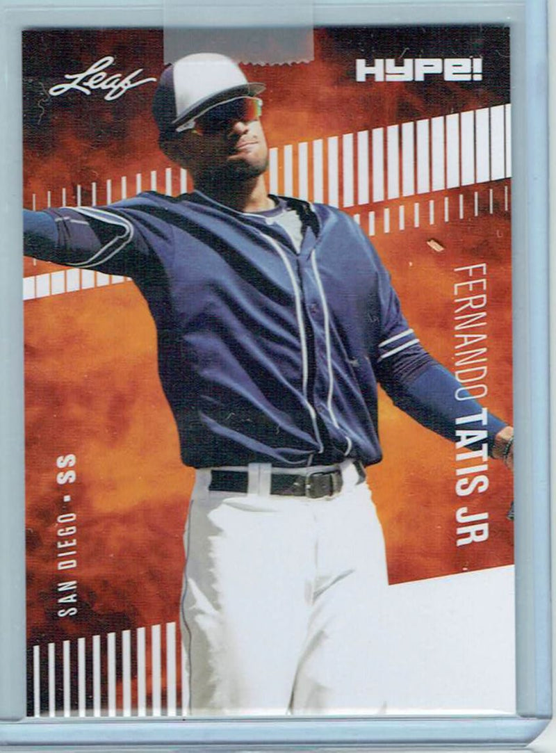 Mint Fernando Tatis Jr. 2018 Leaf HYPE #17 Only 5000 Made Rare Rookie Card