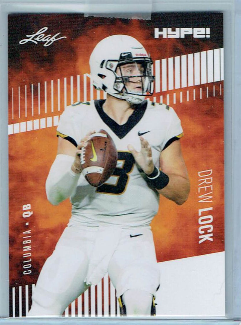 Mint Drew Lock 2019 Leaf HYPE #19 Only 5000 Made Rare Rookie Card