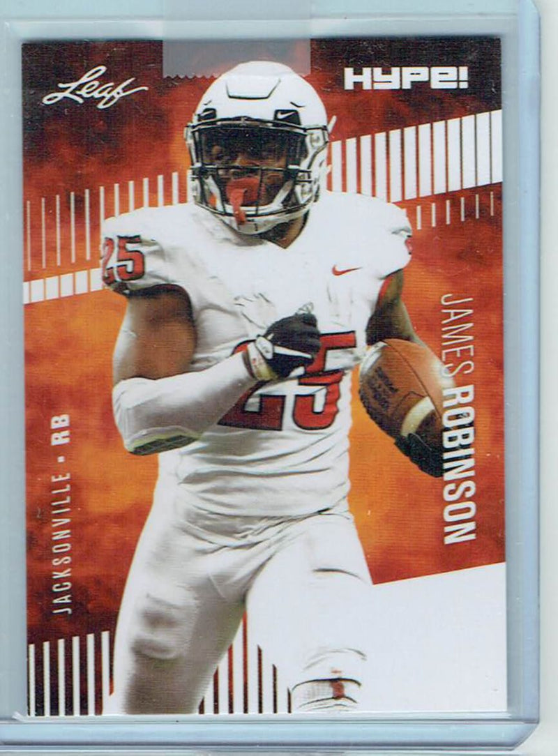 Mint James Robinson 2020 Leaf HYPE #39 Only 5000 Made Rare Rookie Card