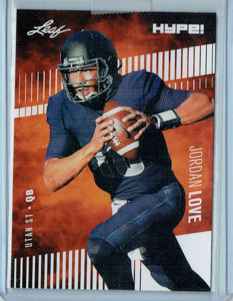 Mint Jordan Love 2020 Leaf HYPE! #33 Only 5000 Made! Rare Rookie Card