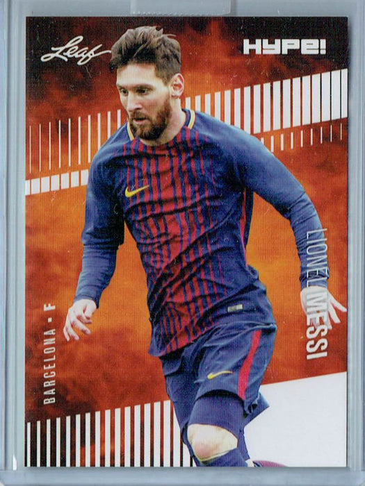 Mint Lionel Messi 2020 Leaf HYPE! #46 Only 5000 Made! Rare Soccer Card