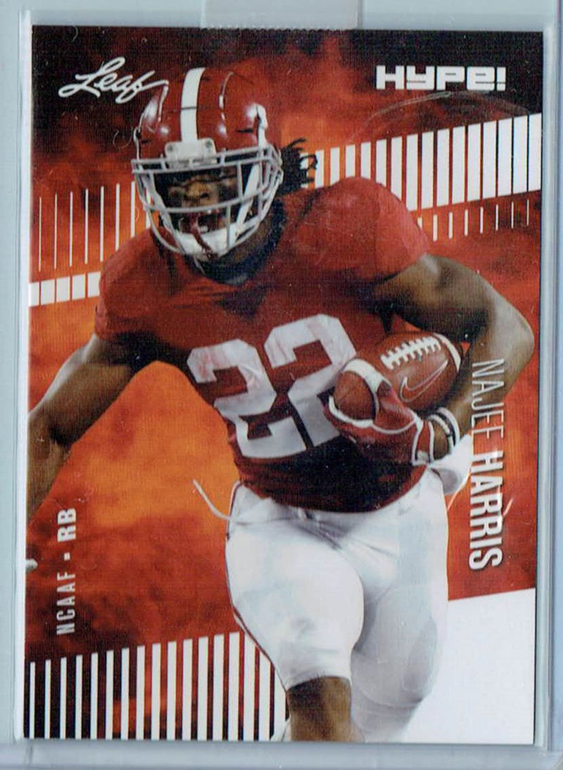 Mint Najee Harris 2021 Leaf HYPE #61 Only 5000 Made Rare Rookie Card