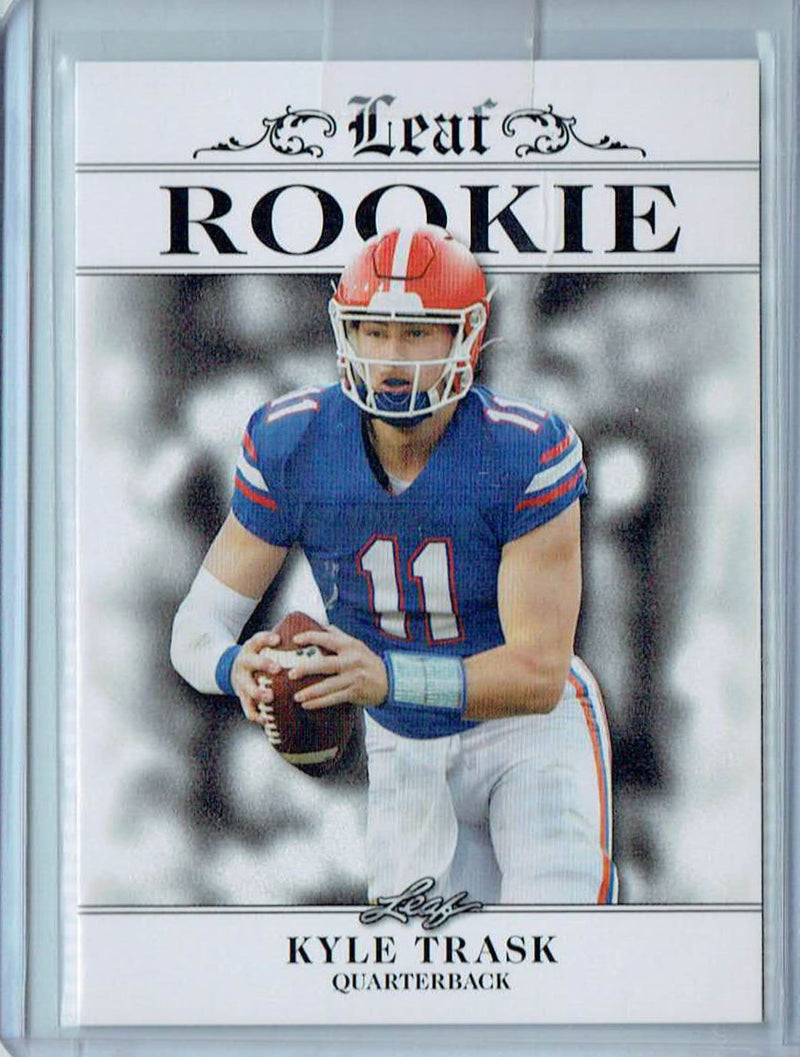 Mint Kyle Trask 2021 Leaf Exclusive #2 Only 5000 Made Rare Rookie Card