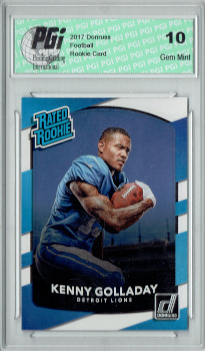 Kenny Golladay 2017 Donruss #325 Rated Rookie Card PGI 10
