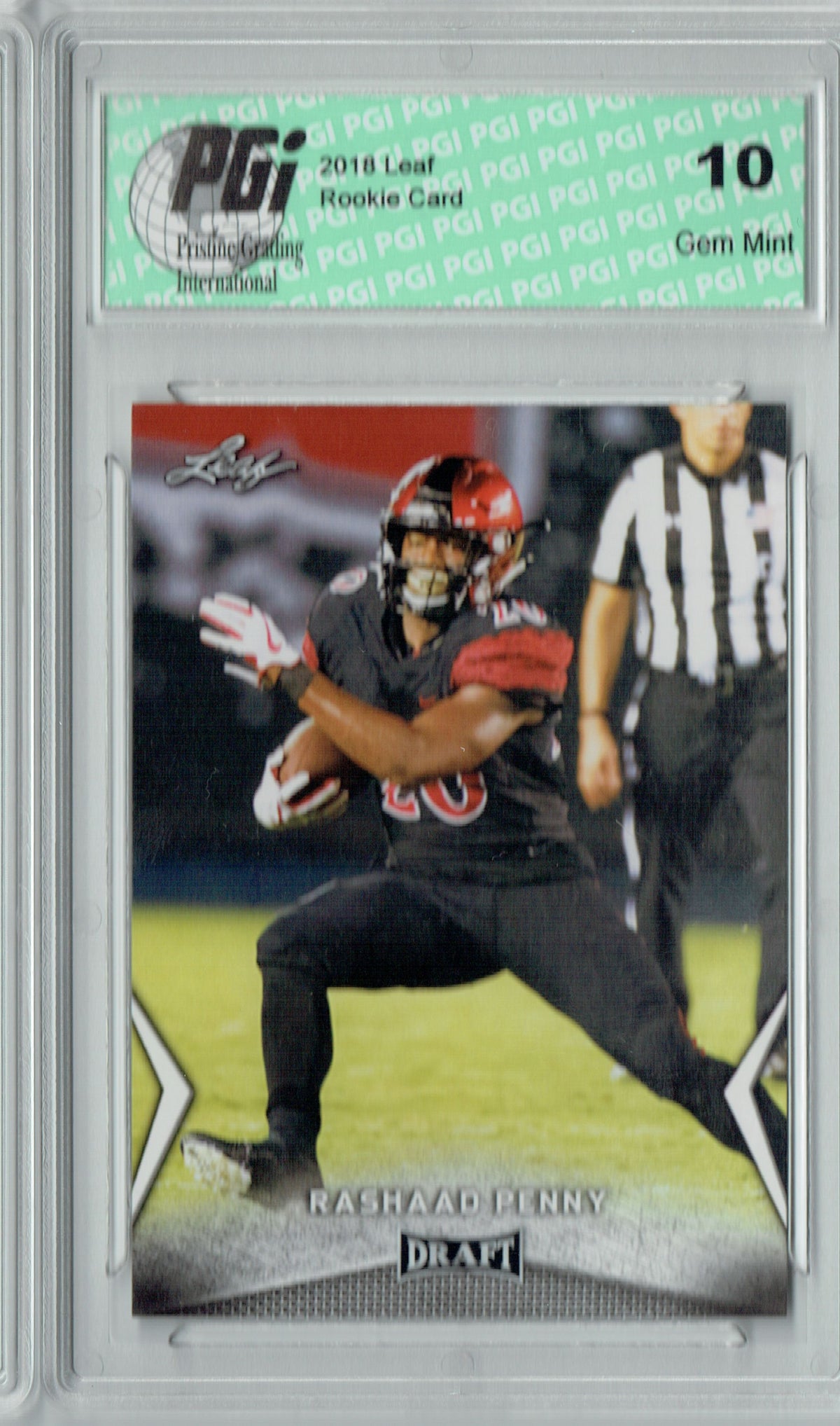 Rashaad Penny jersey card