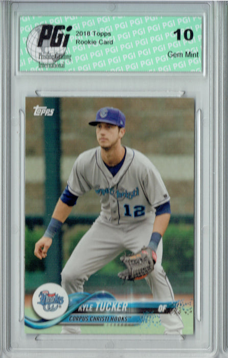 Kyle Tucker 2018 Topps Pro Debut #60 Rookie Card PGI 10