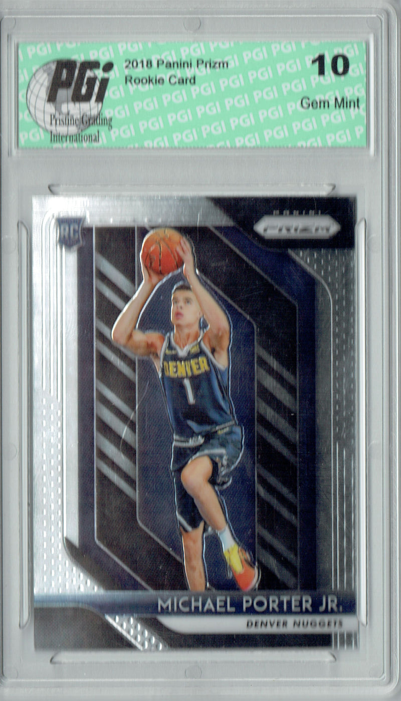 Michael Porter Jr. 2018 Panini Prizm #32 Rookie Card PGI 10