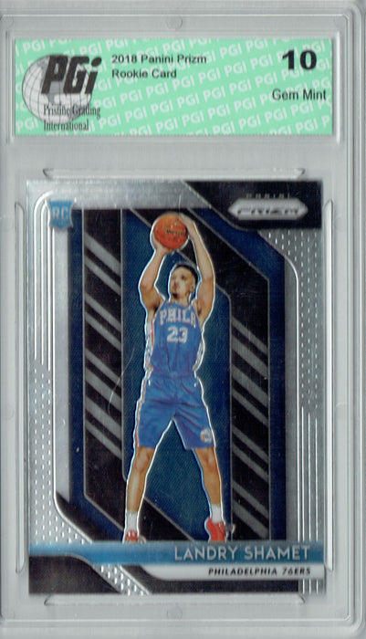 Landry Shamet 2018 Panini Prizm #199 Rookie Card PGI 10