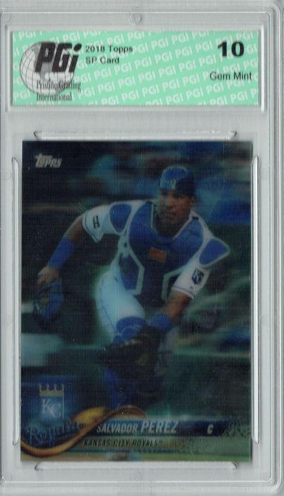 Salvador Perez 2018 Topps On Demand 3D #5 Only 269 Made Card PGI 10