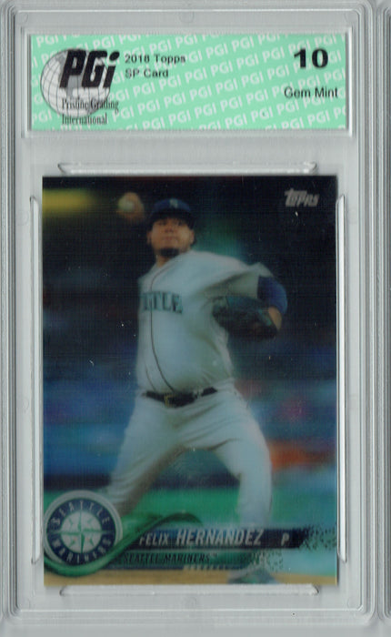 Felix Hernandez 2018 Topps On Demand 3D #4 Only 269 Made Card PGI 10