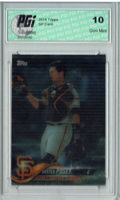 Buster Posey 2018 Topps On Demand 3D #10 Only 269 Made Card PGI 10