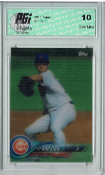 Yu Darvish 2018 Topps On Demand 3D #27 Only 269 Made Card PGI 10