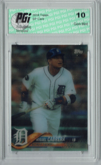 Miguel Cabrera 2018 Topps On Demand 3D #65 Only 269 Made Card PGI 10