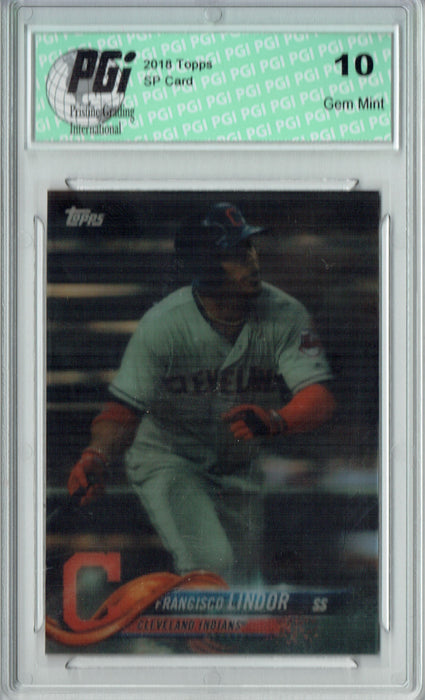 Francisco Lindor 2018 Topps On Demand 3D #98 Only 269 Made Card PGI 10