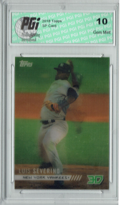 Luis Severino 2018 Topps On Demand 3D #M-6 Motion SP Card PGI 10