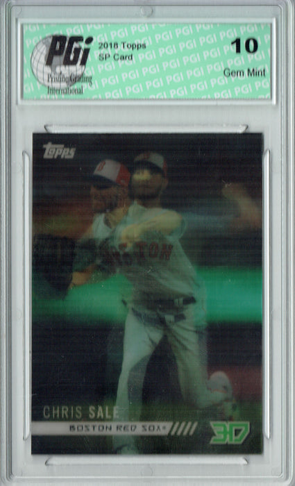 Chris Sale 2018 Topps On Demand 3D #M-2 Motion SP Card PGI 10