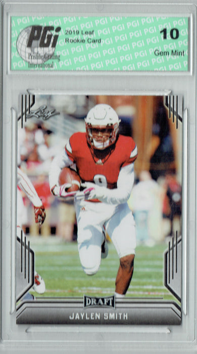 Jaylen Smith 2019 Leaf Draft #37 Rookie Card PGI 10