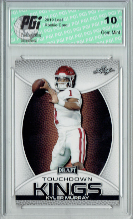 Kyler Murray 2019 Leaf Draft #SP-KM3 Touchdown Kings Rookie Card PGI 10