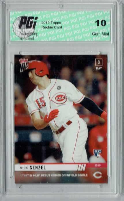 Nick Senzel 2019 Topps Now #172 Just 2,217 Made Rookie Card PGI 10