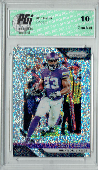 Dalvin Cook 2018 Panini SP #79 White Sparkle Card PGI 10