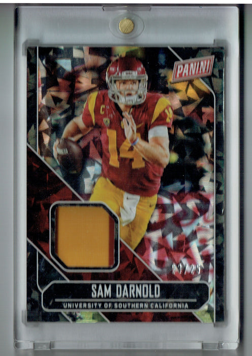 Sam Darnold 2018 Panini #23/25 2 Color Patch Rookie Card New York Jets USC #SD